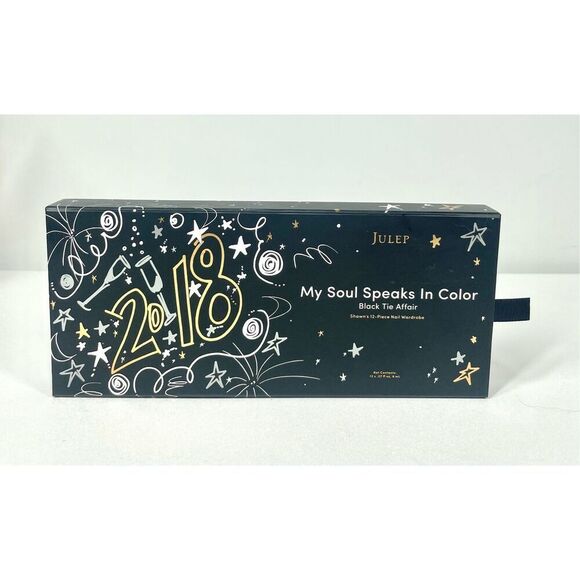 Julep My Soul Speaks In Color Black Tie Affair 12 Piece Full Size Nail Polish Se - Picture 2 of 3